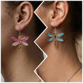 Dragonfly earrings