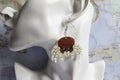 Jumping spider Earrings