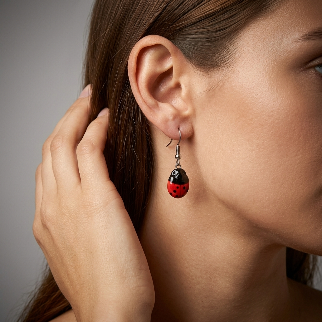 Ladybug Earrings