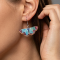 Moth earrings