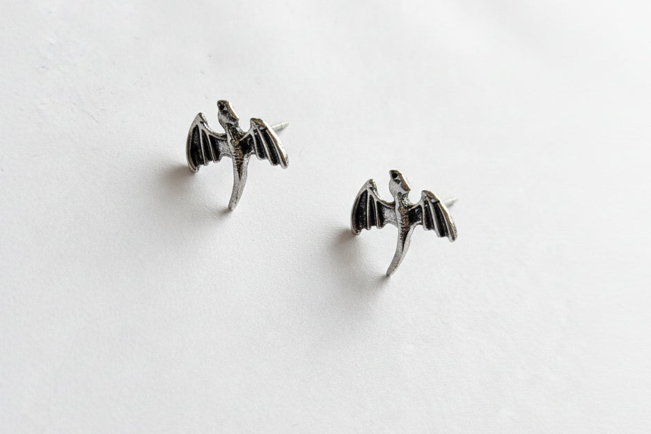 Dragon stud earrings