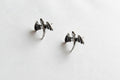 Dragon stud earrings