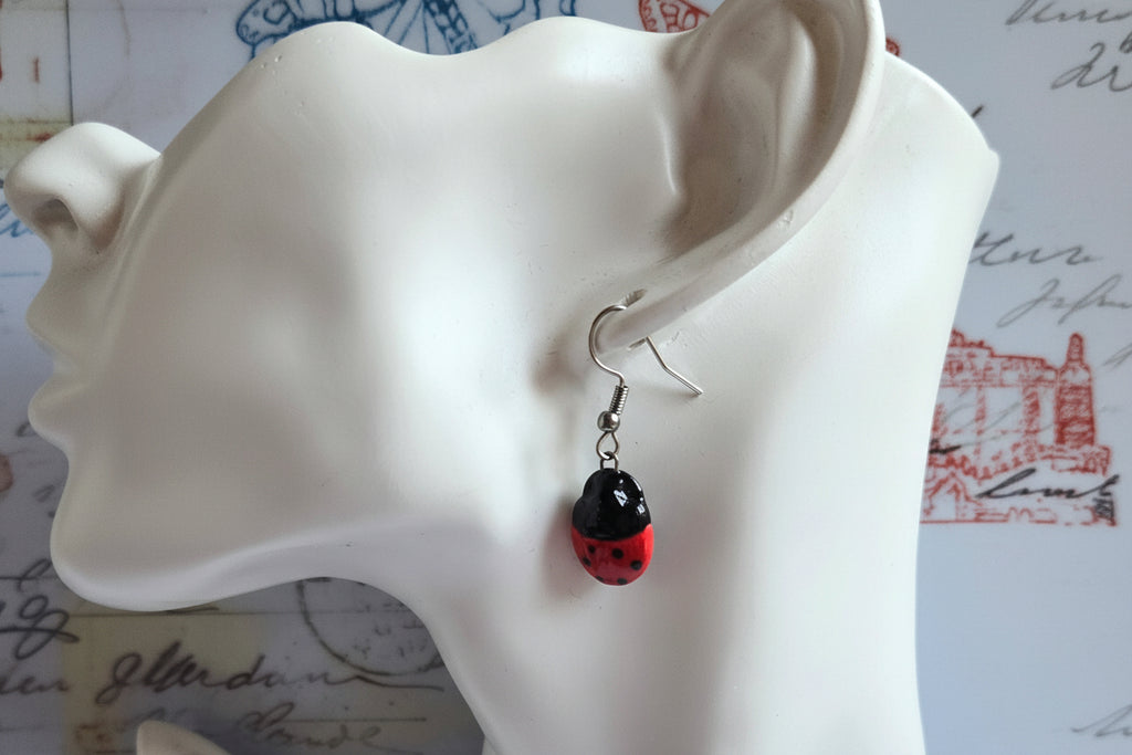 Ladybug Earrings