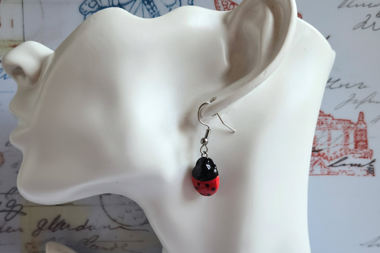 Ladybug Earrings