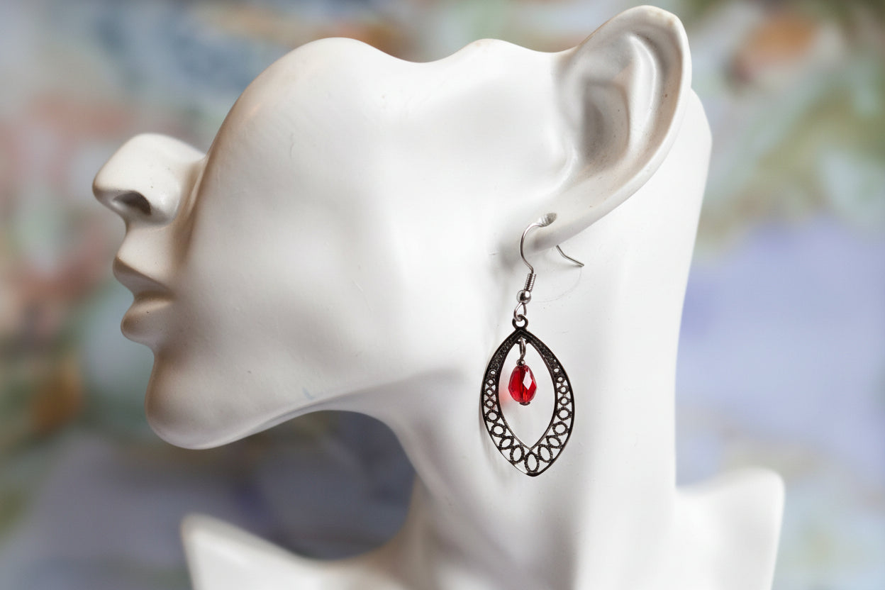 Crystal teardrop Earrings