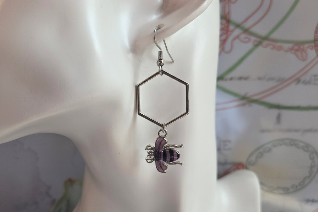 Bumblebee Earrings