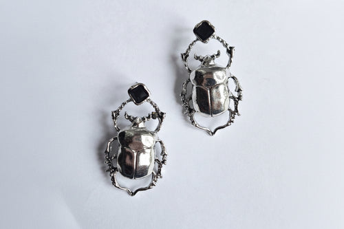 Beetle Earrings