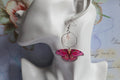 Moth earrings