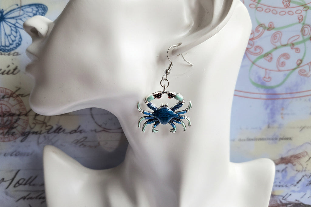 Crab earrings