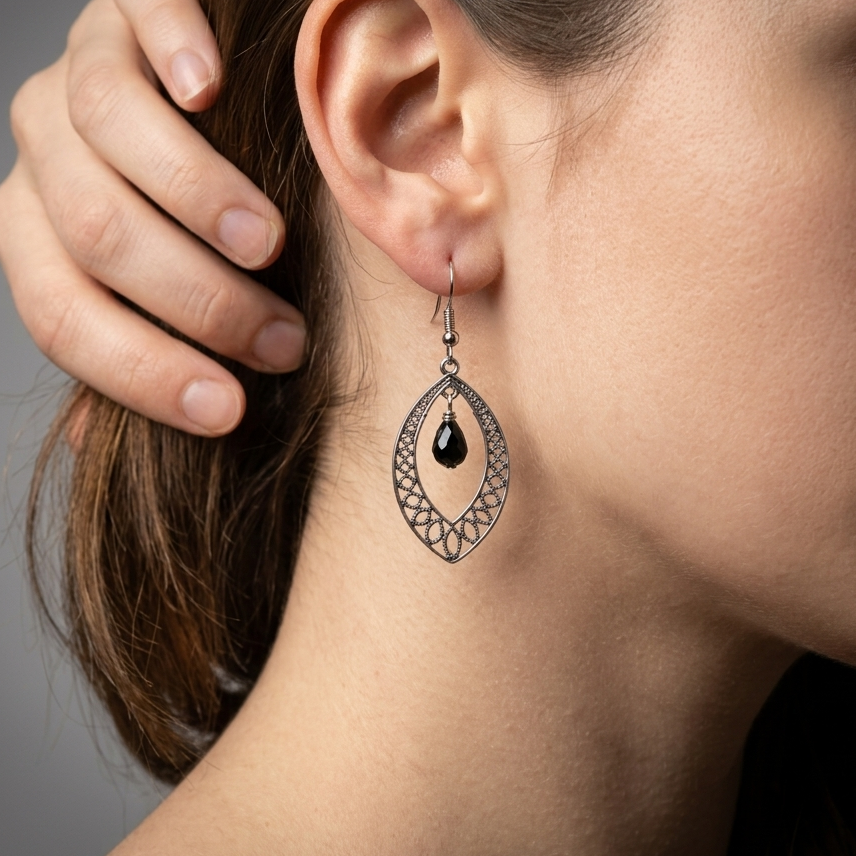 Crystal teardrop Earrings