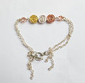 Rose beaded bracelet