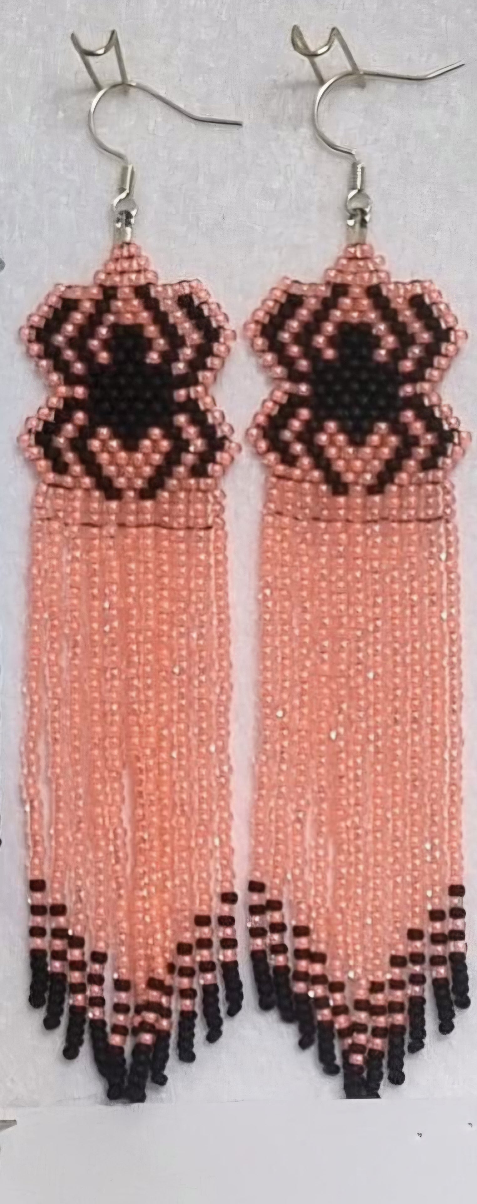 Beaded Spider Earrings