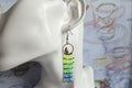 Bead Fringe butterfly Earrings