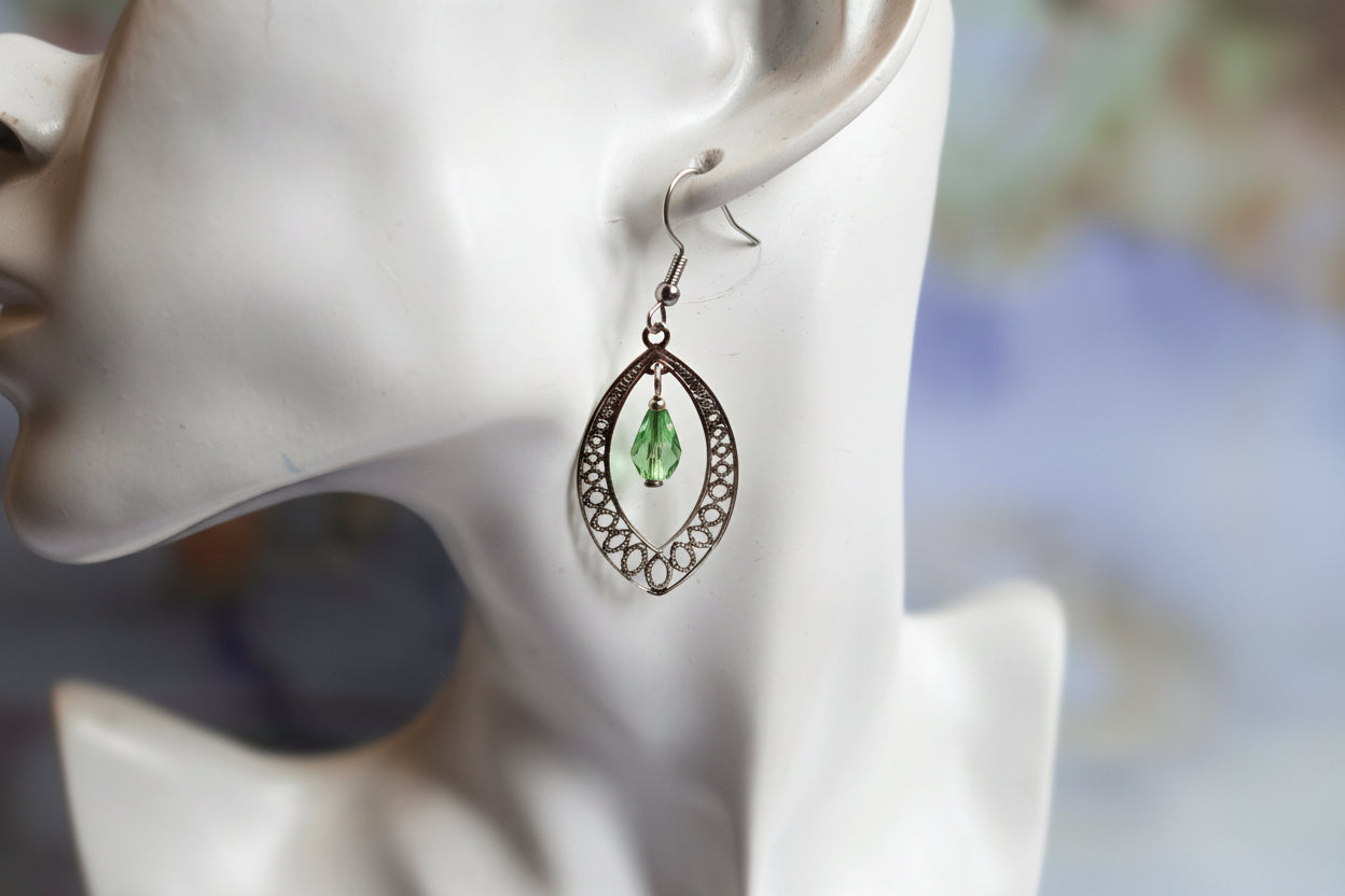 Crystal teardrop Earrings