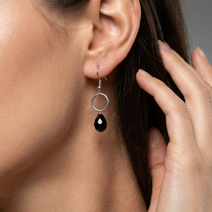 Teardrop earrings