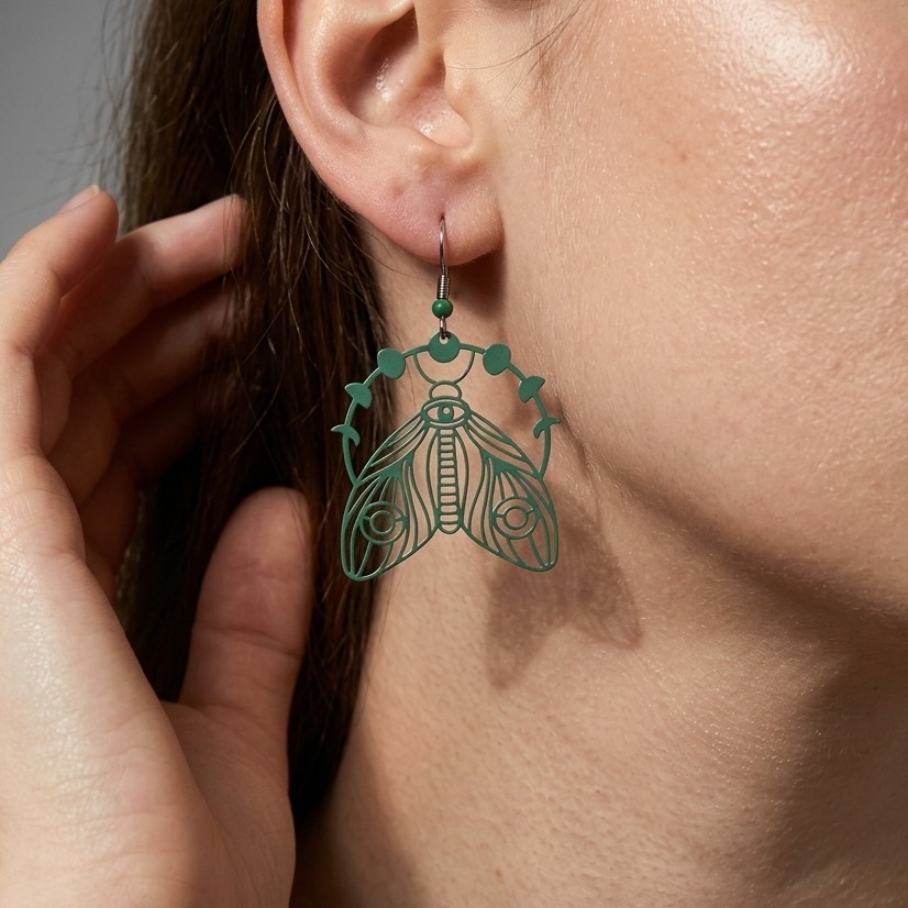 Moth Earrings