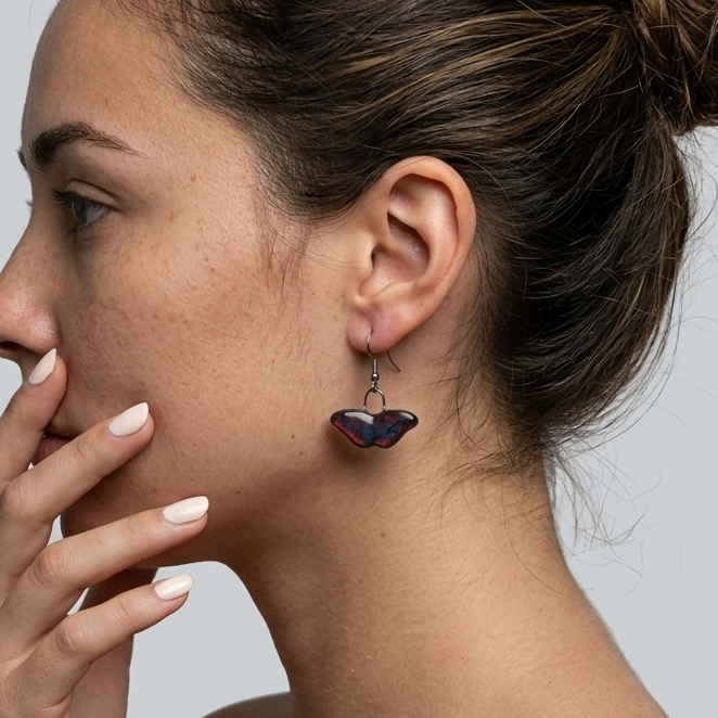 Moth Earrings