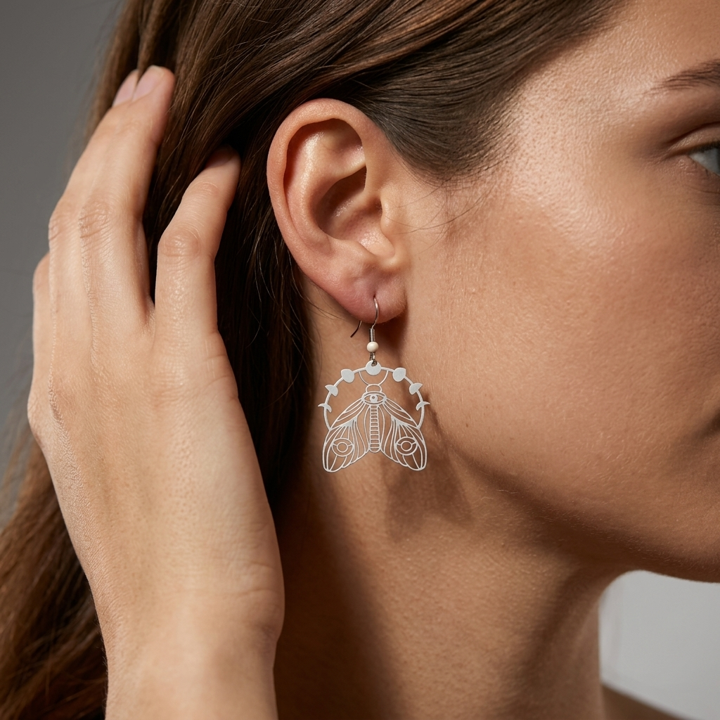 Moth Earrings