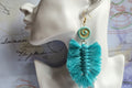 Large tassel earrings