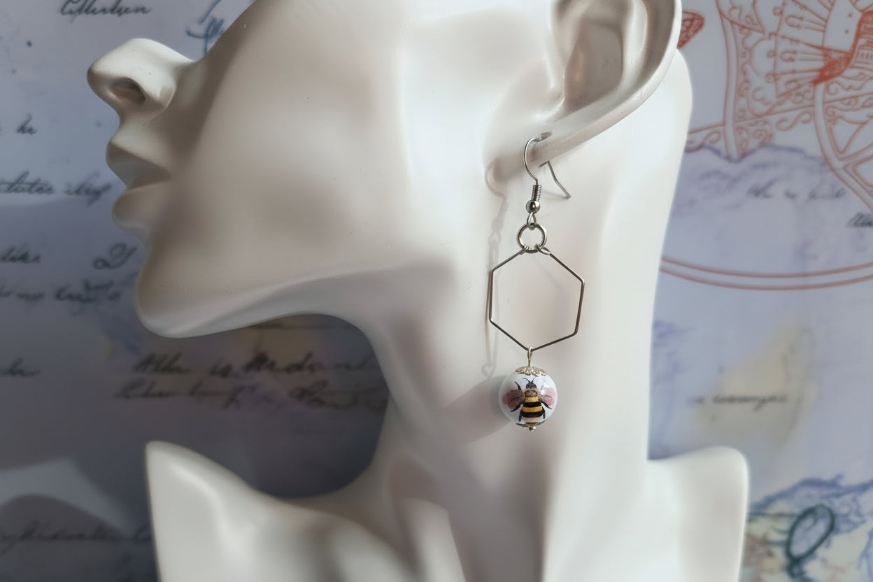 Bumblebee Earrings