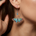 Moth earrings