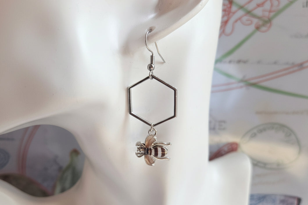 Bumblebee Earrings