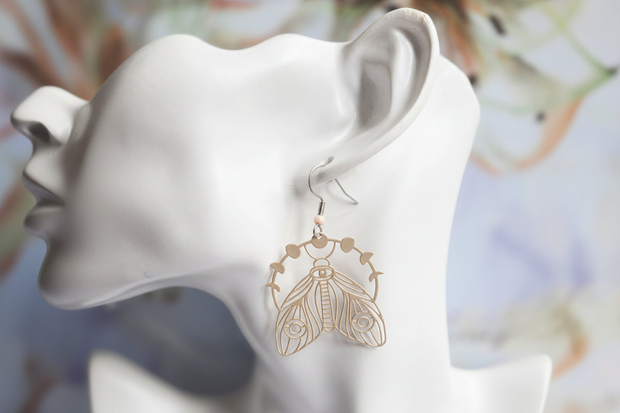 Moth Earrings