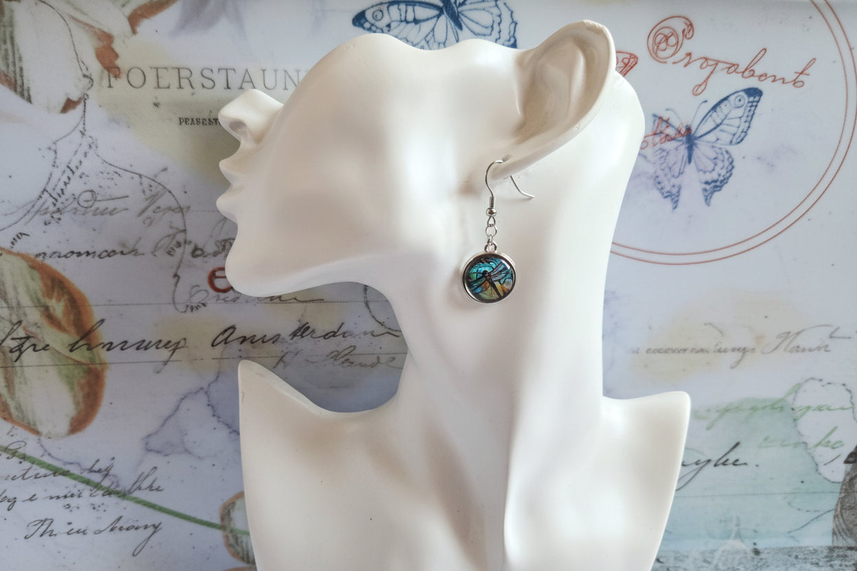 Dragonfly earrings