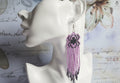 Beaded Spider Earrings