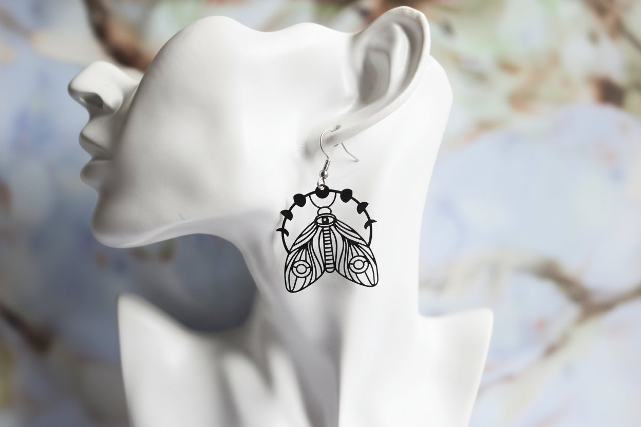 Moth Earrings