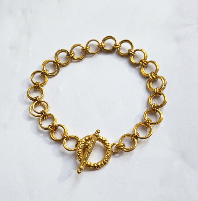 Chainmaille Charm bracelet