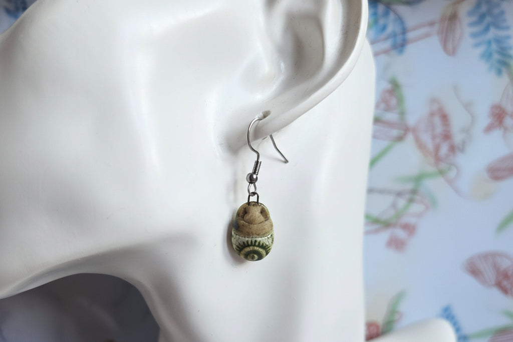 Beetle Earrings