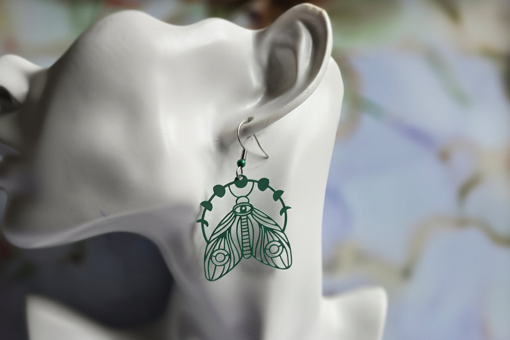 Moth Earrings