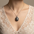 Beetle necklace