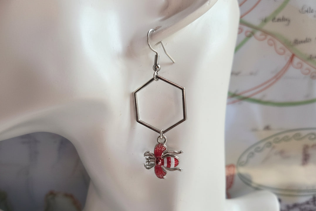 Bumblebee Earrings
