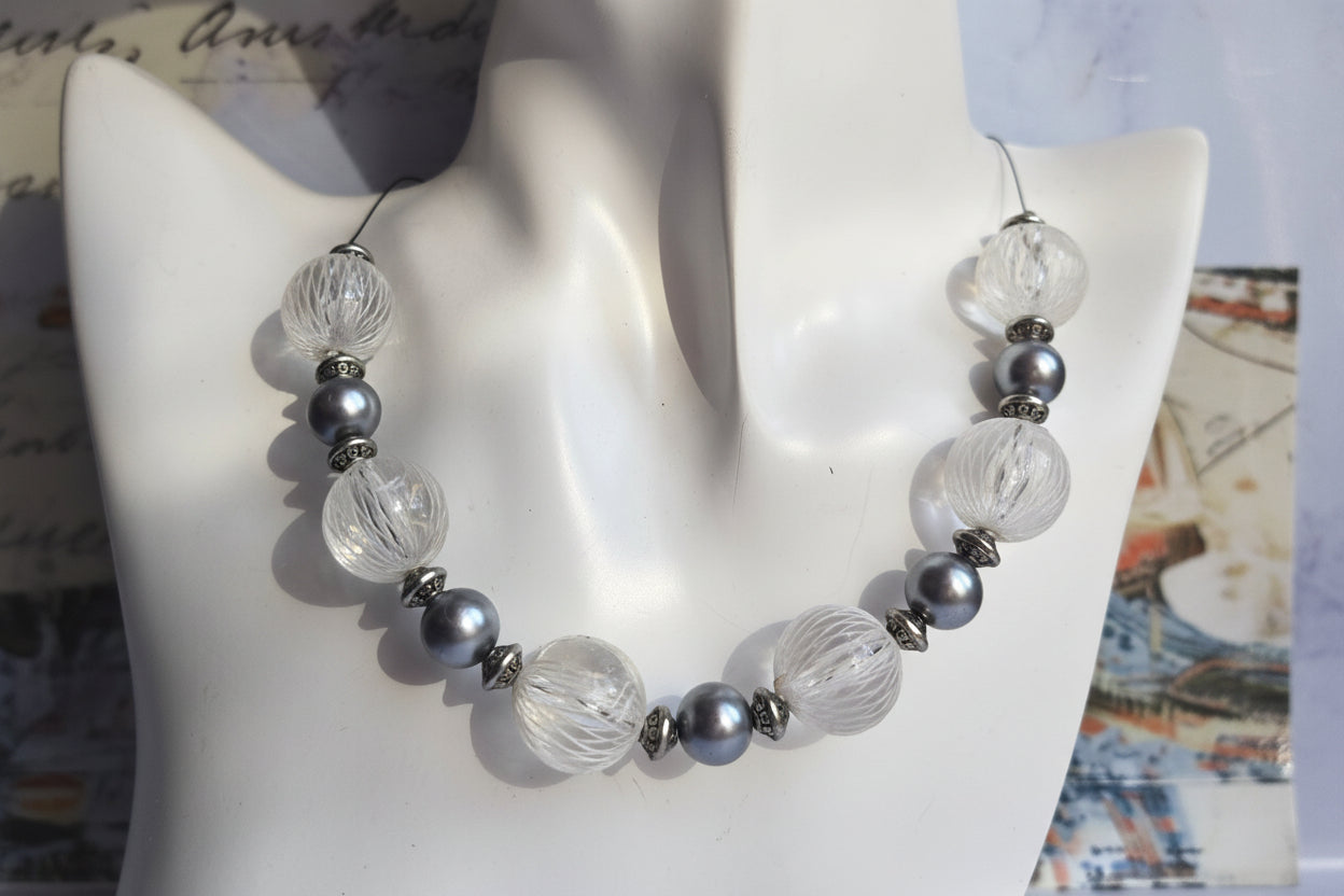 Large bead necklace