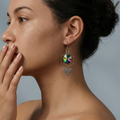 Crystal bumblebee Earrings
