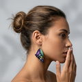 Butterfly wing earrings
