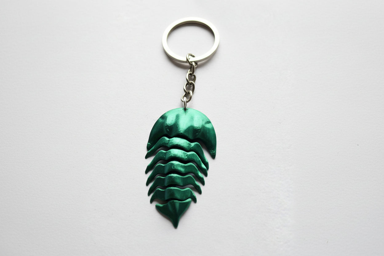 3d printed bug keyring