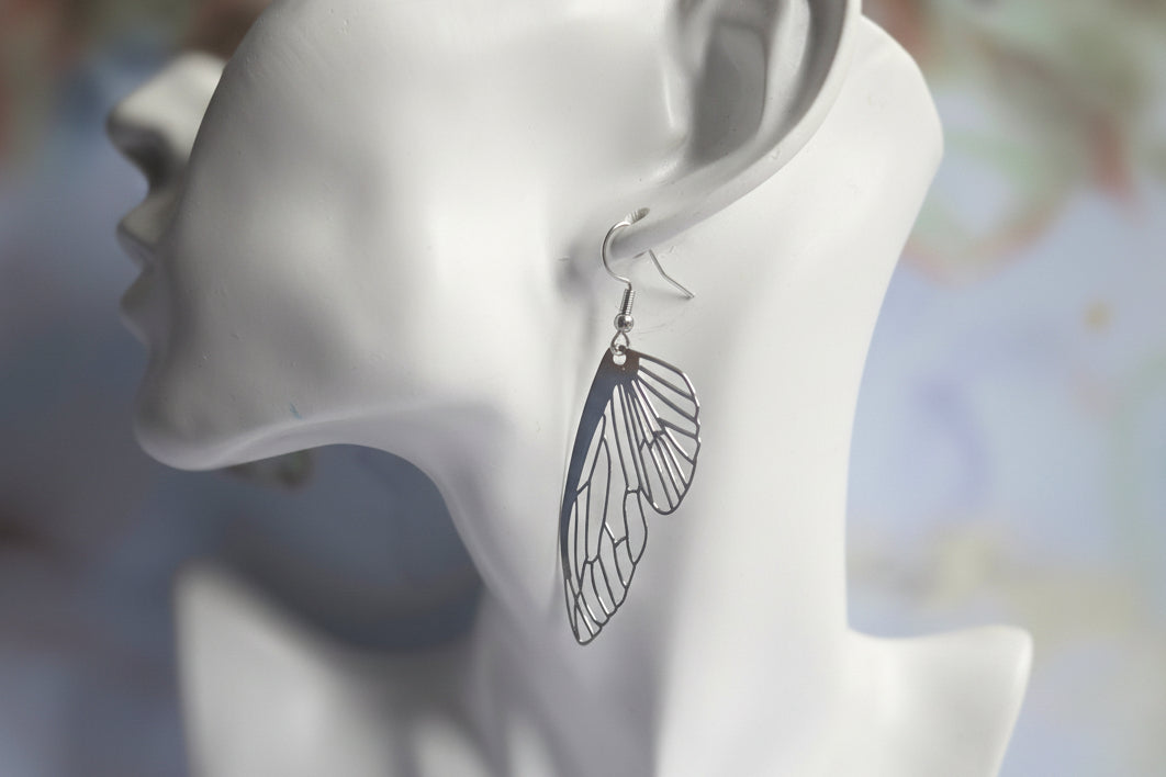 Butterfly wing earrings