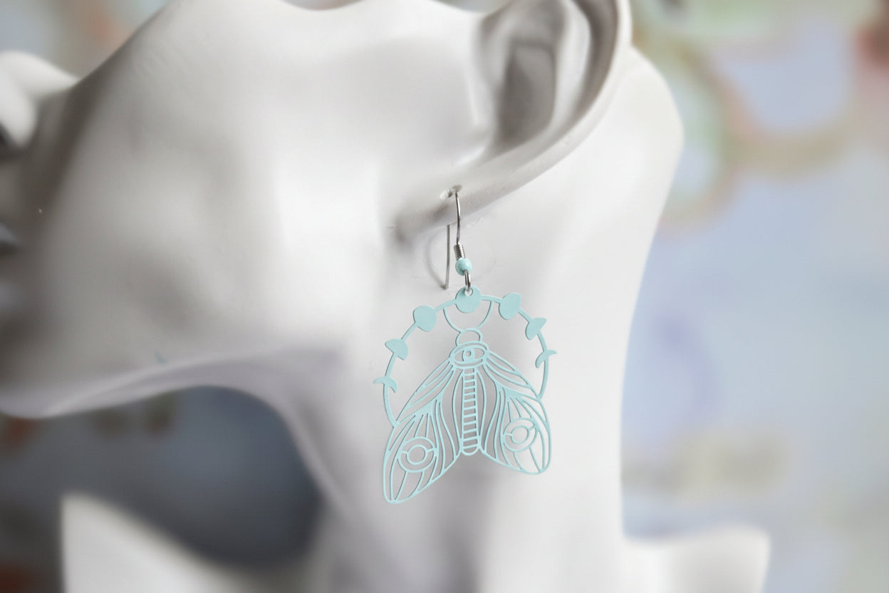 Moth Earrings