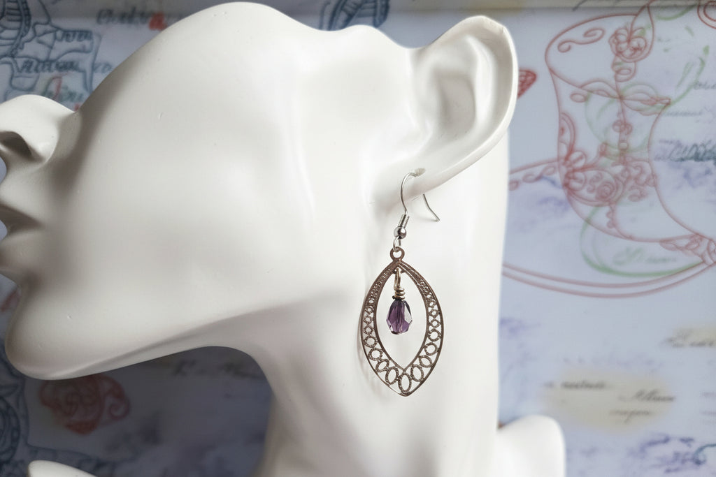Crystal teardrop Earrings