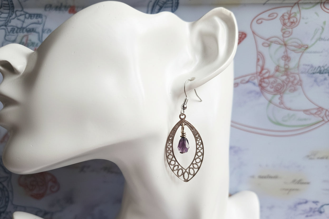 Crystal teardrop Earrings