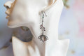 Flower earrings