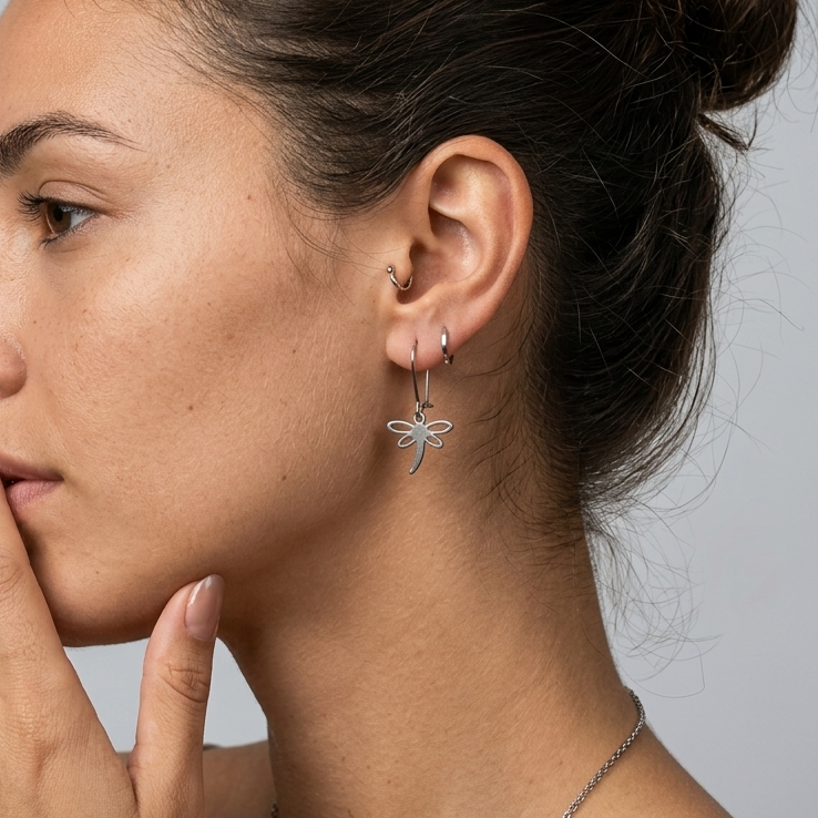 Dragonfly earrings
