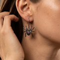 Rainbow spider Earrings