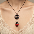 Ladybug necklace