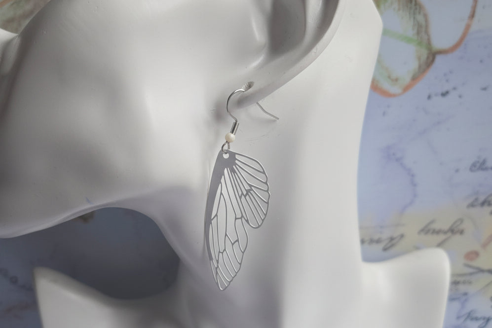 Butterfly wing earrings