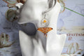 Moth earrings