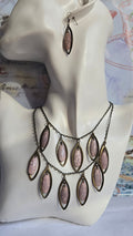 Necklace and earrings set